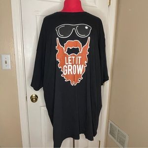Men’s “Let It Grow” Beard Tee 🧔🏻‍♂️